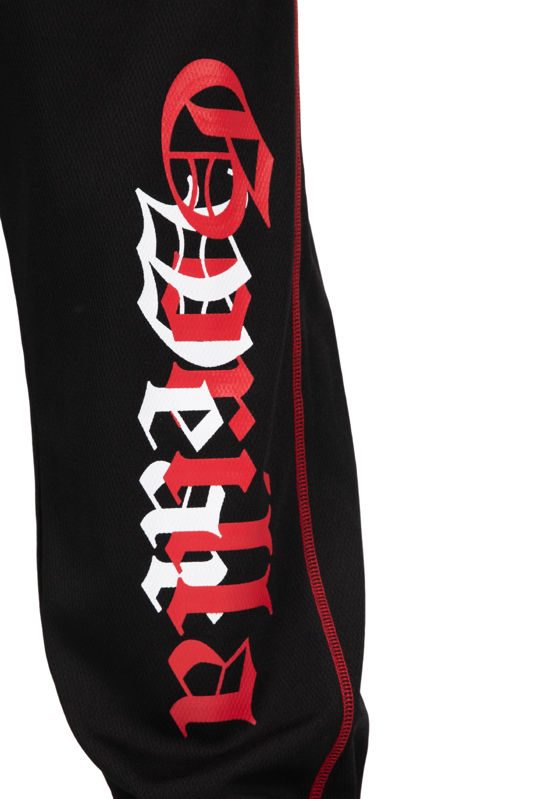 Marlow Mesh Pants, black/red - 3