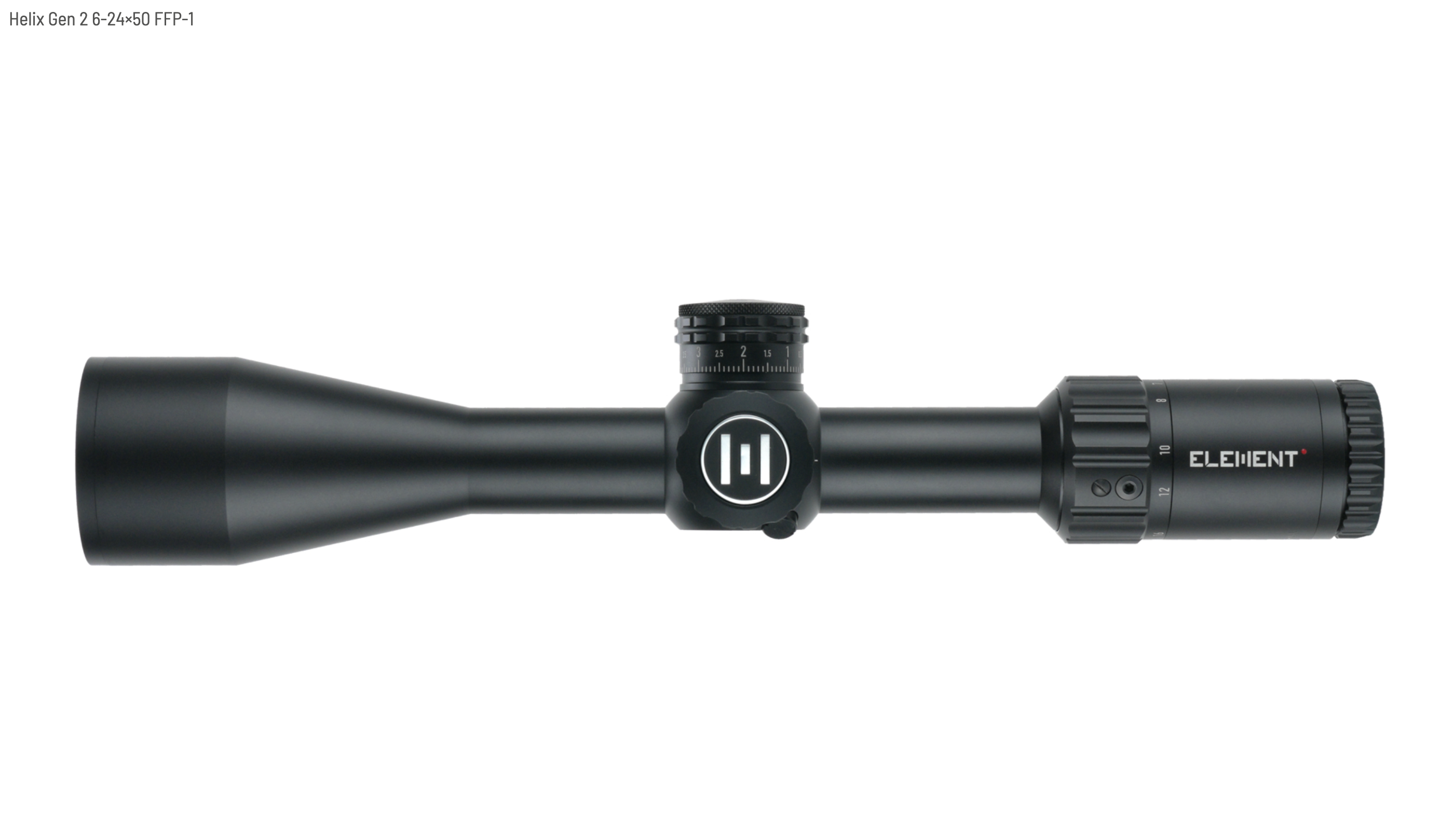 Element Optics Helix 6-24x50 FFP APR-2D MRAD GEN 2