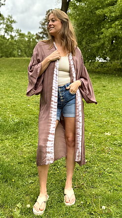 Kimono - tie dye fango