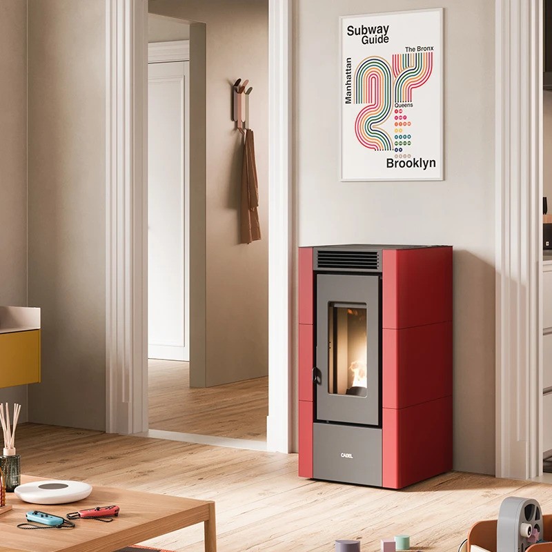 Pelletskamin CADEL Cristal 6 kW - 5