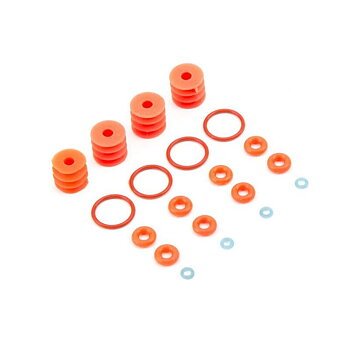 LOSI FR RR Shock Seal and Limiter Set: Baja Rey