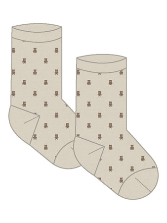 NBNROSSA DIR SOCK LIL Turtledove