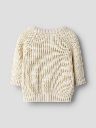 NBFEMLEN LEN LS KNIT CARD LIL Turtledove - 2