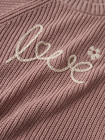 NMFEMLEN EMB KNIT LIL Misty Rose - 3