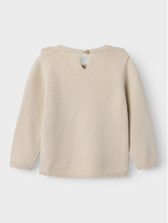 NMFLAGUNA LS KNIT LIL NOOS Turtledove - 3
