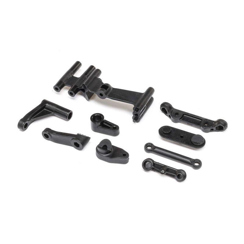 LOSI Servo Mount and Steering Servo Set: RZR Rey