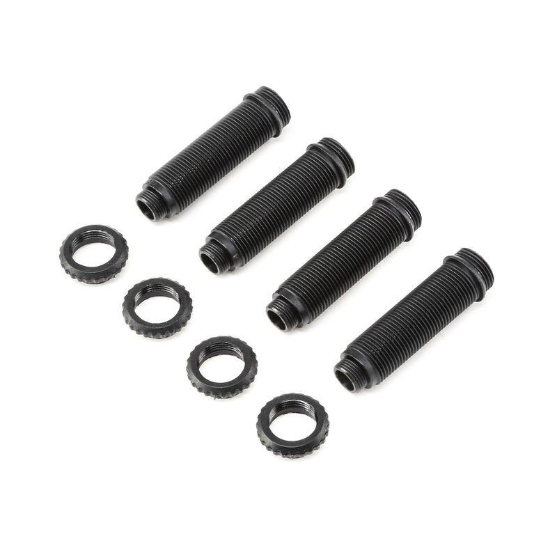 LOSI Front and Rear Shock Body and Collar Set: Rock Rey
