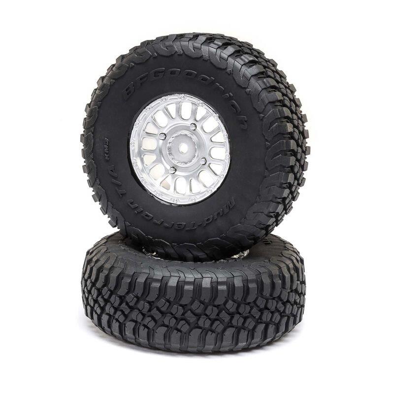 LOSI BFG KM3, Front, Rear 2.2/3.0 Premounted ,12mm (2): RZR Rey