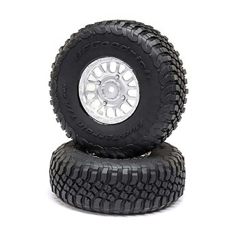 LOSI BFG KM3, Front, Rear 2.2/3.0 Premounted ,12mm (2): RZR Rey
