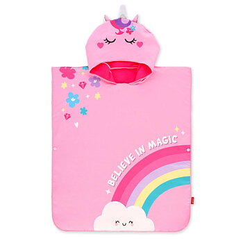 Handduks-poncho kids, Unicorn