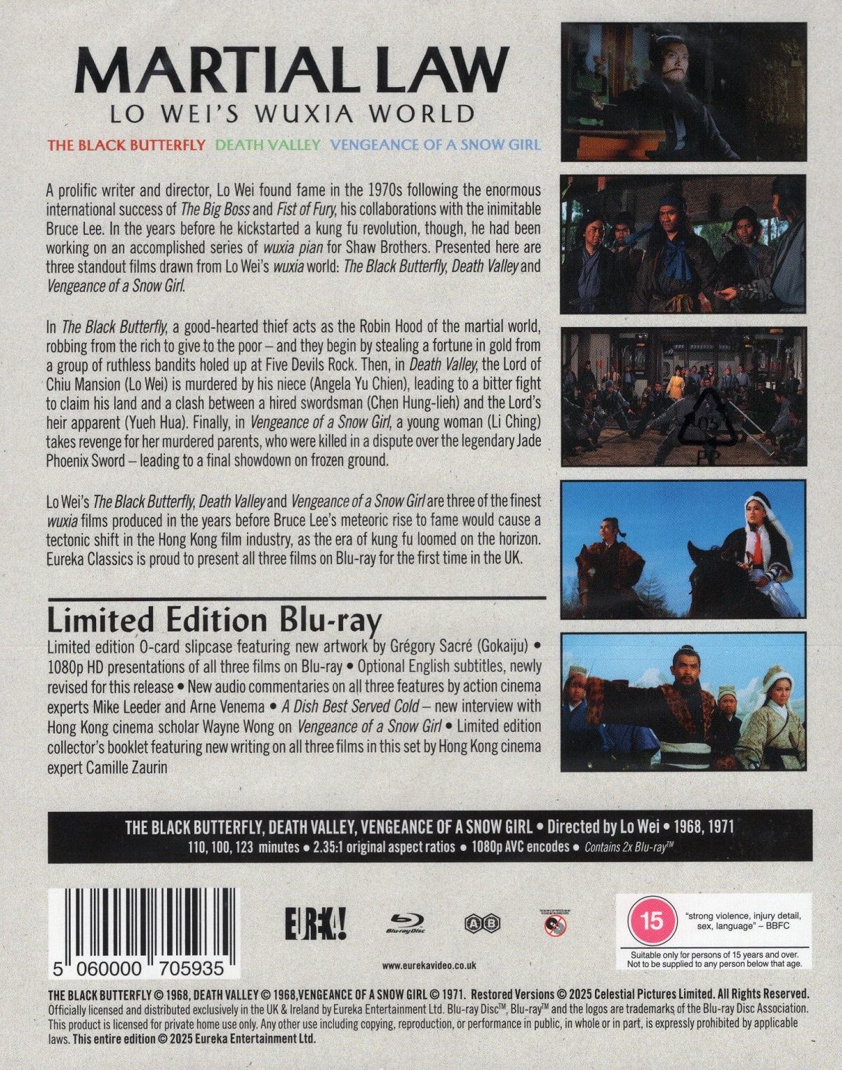 Martial Law: Lo Wei's Wuxia World (Limited Edition) (ej svensk text) (Blu-ray) - 2