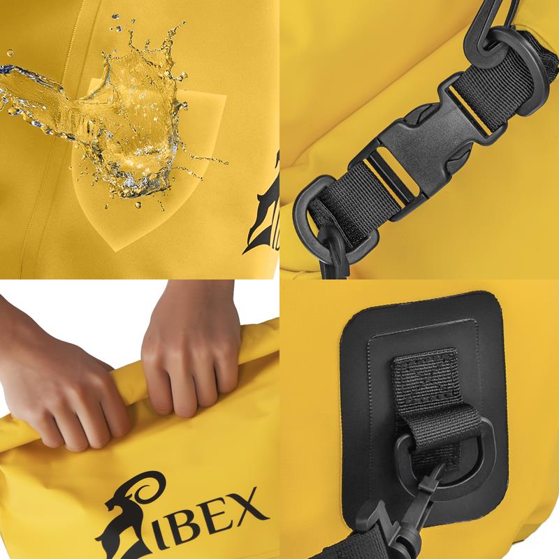 Packsäck vattentät, 2 lit - Ibex - 5