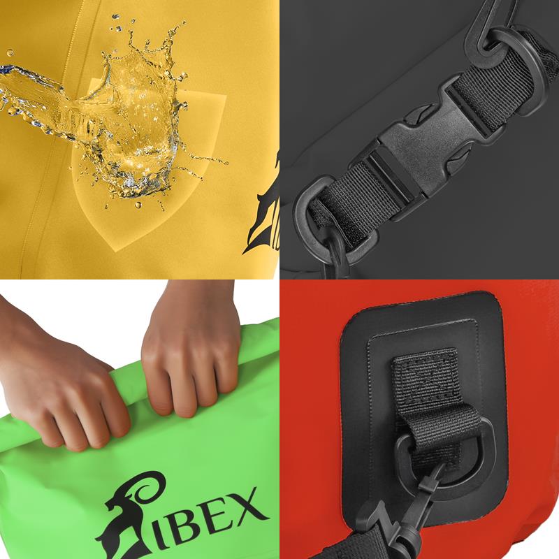 Packsäck vattentät, 5 lit - Ibex - 5