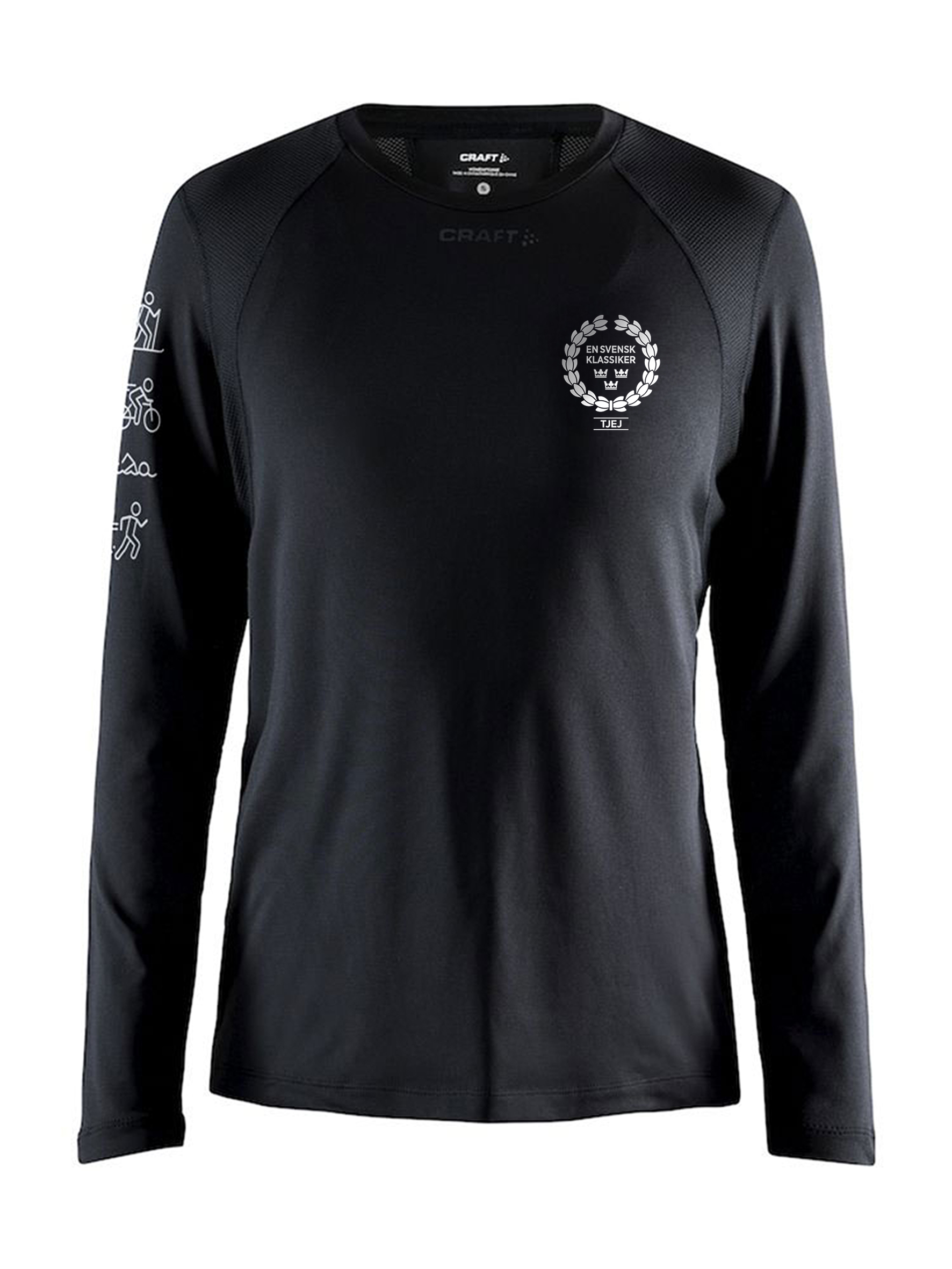 En Svensk Klassiker tjej,Långärmad  funktions T-shirt dam (CRAFT) - 2