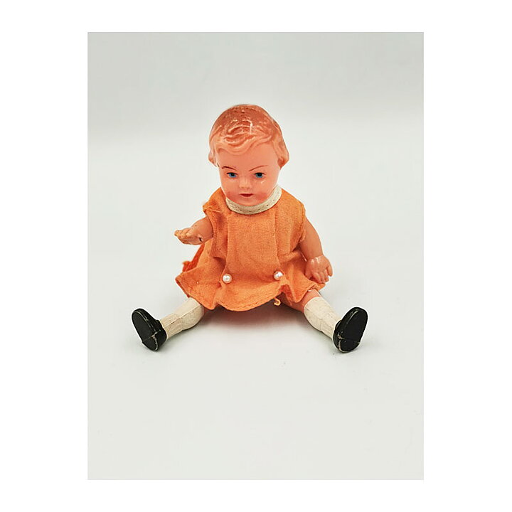 Dukkehus Second Hand - Baby Girl Vintage EDI 12 Tyskland 1950 - 60-tallet
