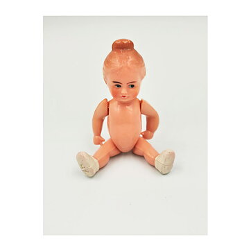 Dukkehus Second Hand - Baby Girl Vintage EDI 3/8 Tyskland 1950 - 60-tallet