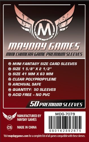 Mini Chimera Card Sleeves (43x65mm) - Premium (50 sleeves per pack)