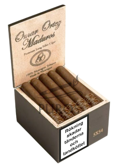 Omar Ortez Maduro Robusto Cigarrlåda 20-pack