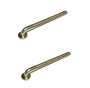 Fuel tank retaining strap fixing hooks (bolts) to body shell (2 pcs) - Capri/Taunus/Cortina/Granada