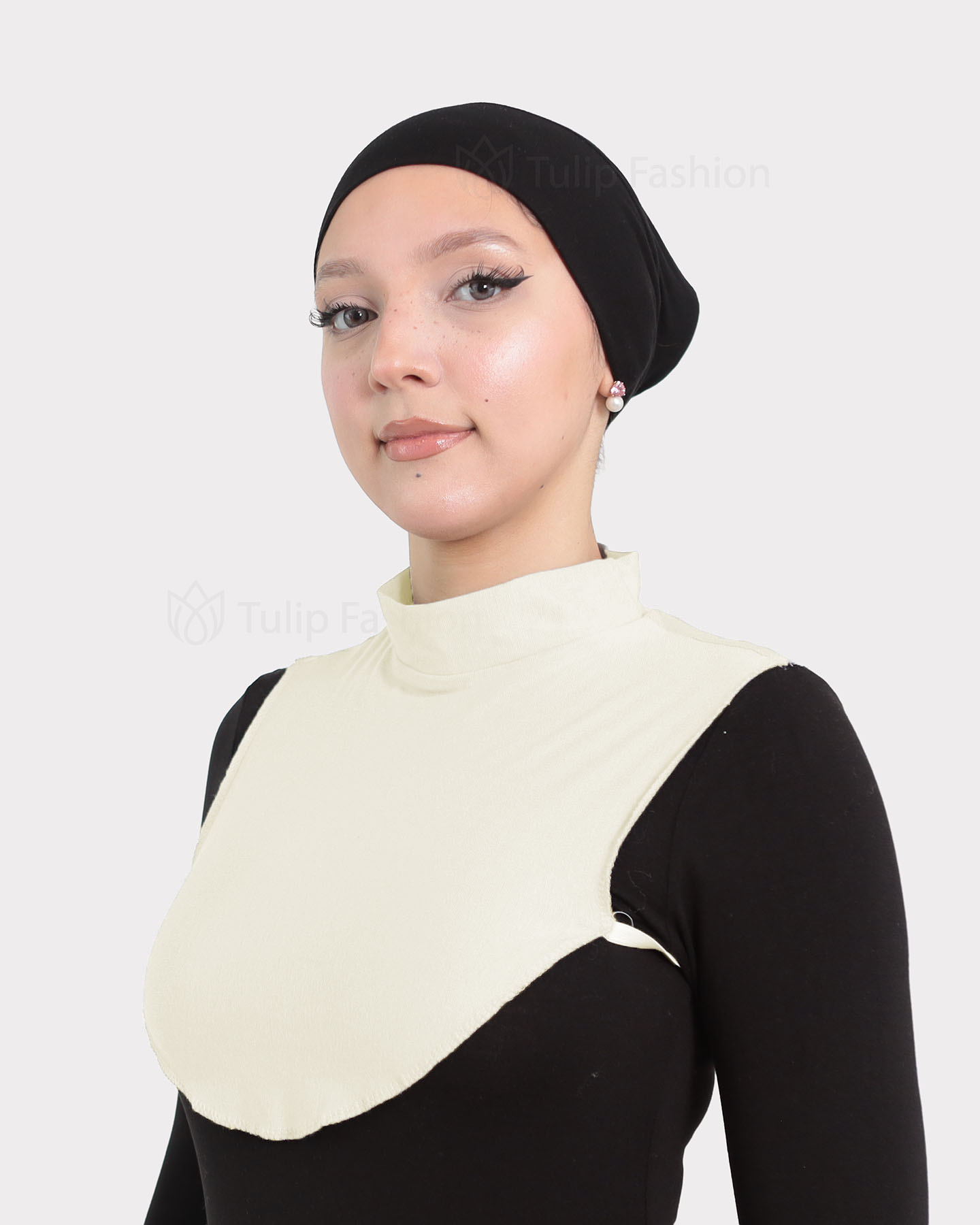 Hijab-krage - Off-White - 2