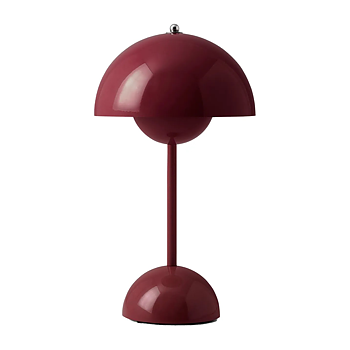 Flowerpot Portabel Bordslampa VP9 - Dark Plum