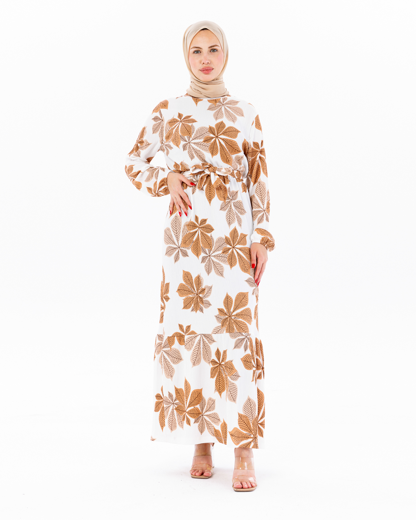 Day dress - Brown - 11