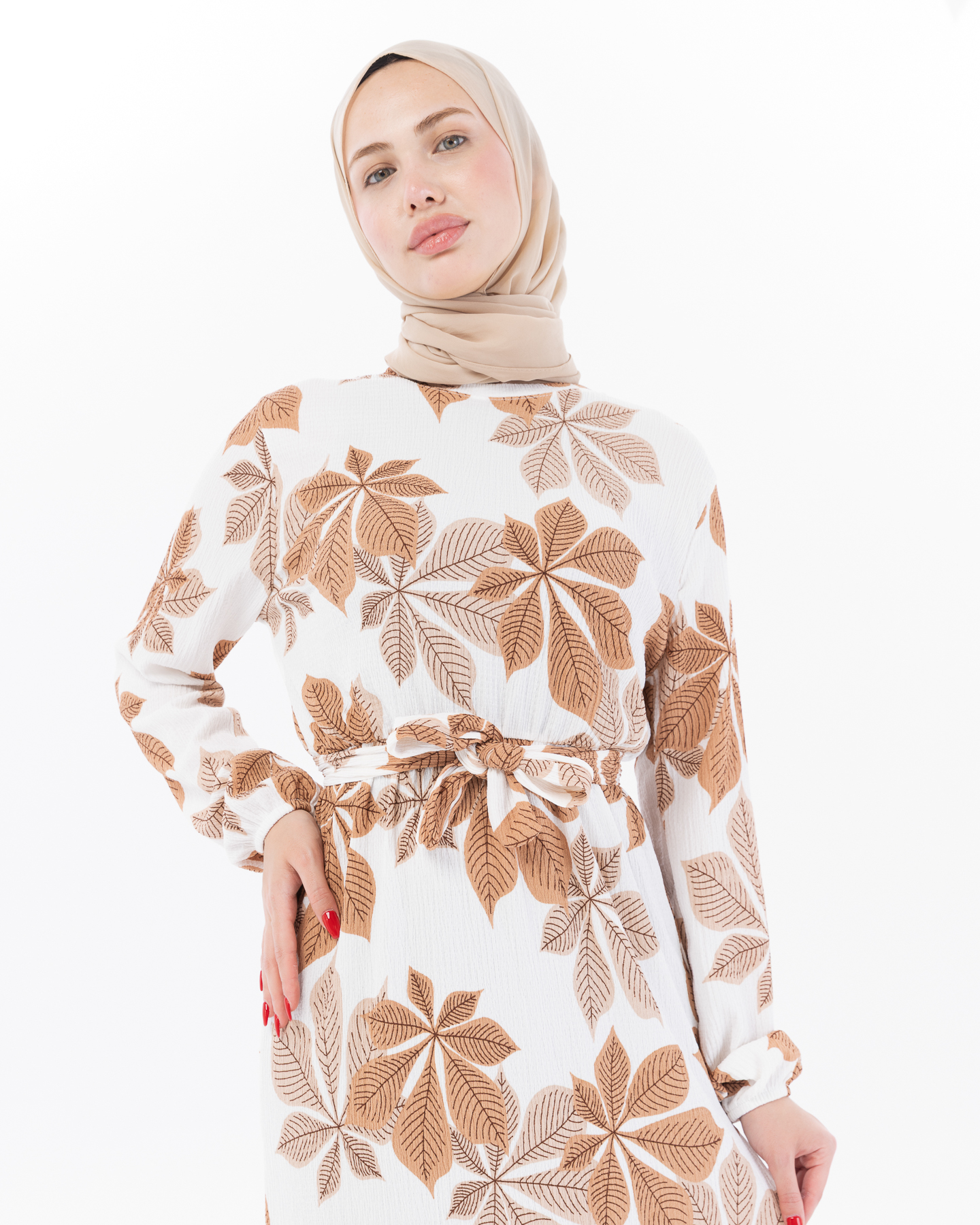 Day dress - Brown - 6