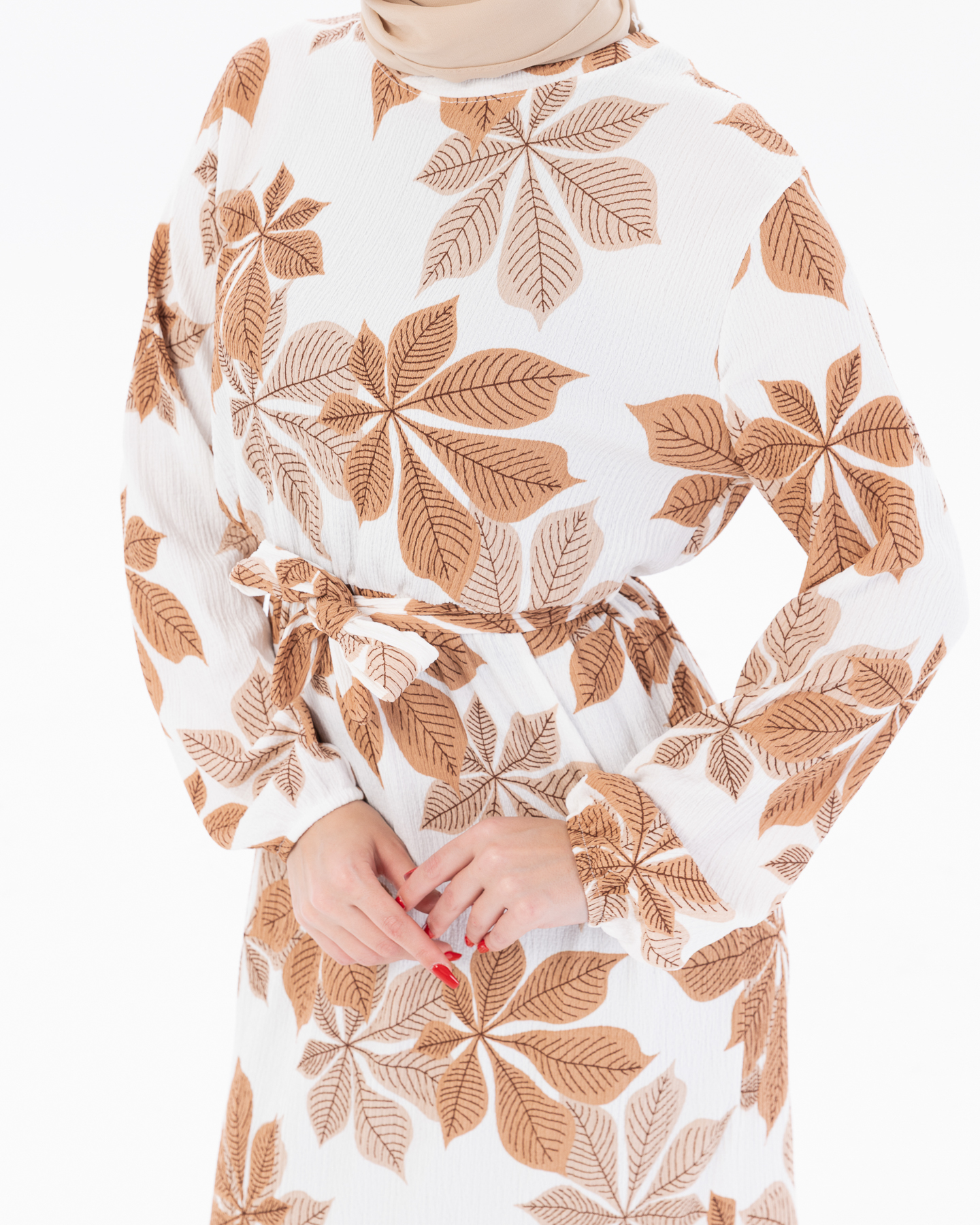 Day dress - Brown - 7