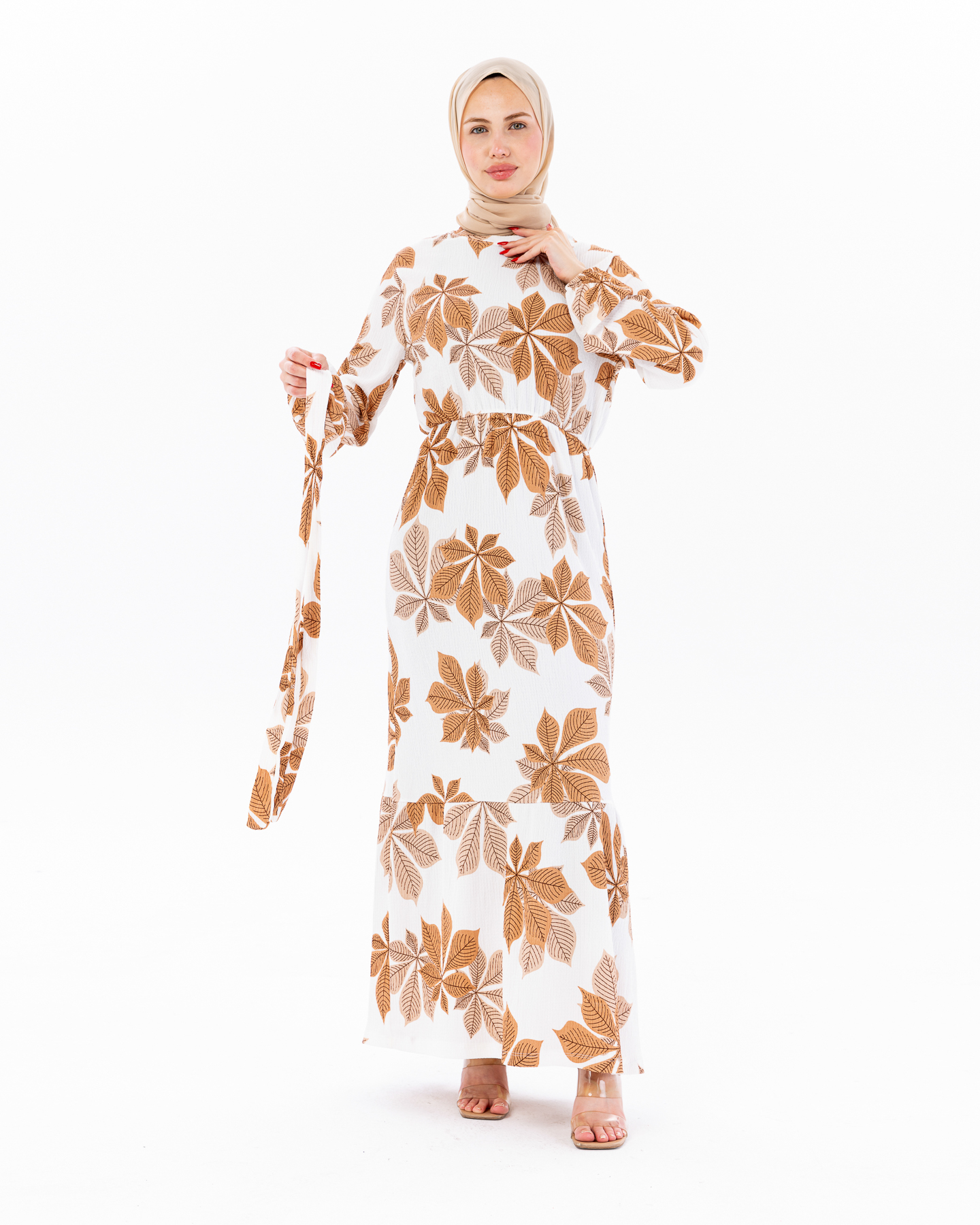 Day dress - Brown - 10