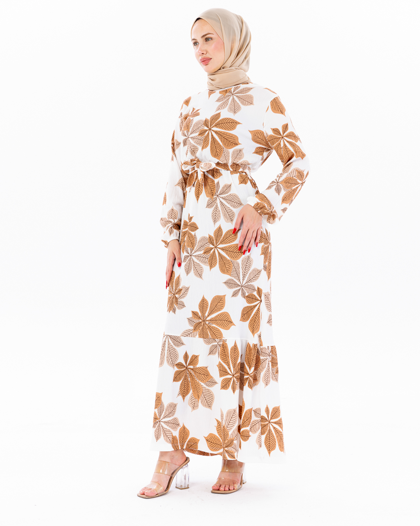 Day dress - Brown - 2