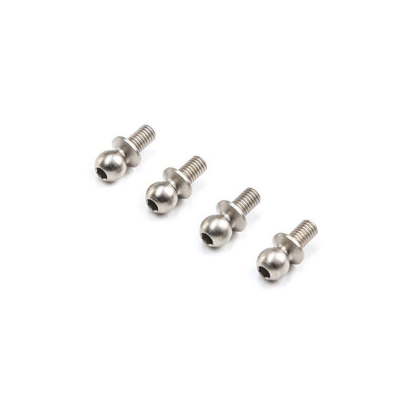 TLR Ball Stud Low Mount 4.8 x 5mm (4): 22 5.0
