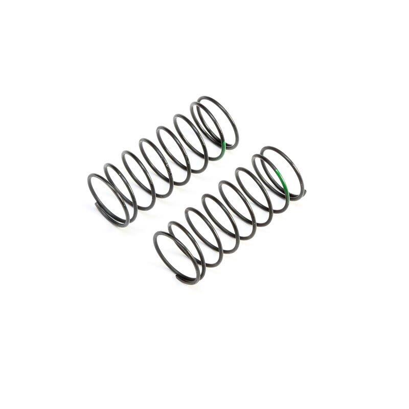 TLR Front Springs, Green, Low Frequency 12mm (2)