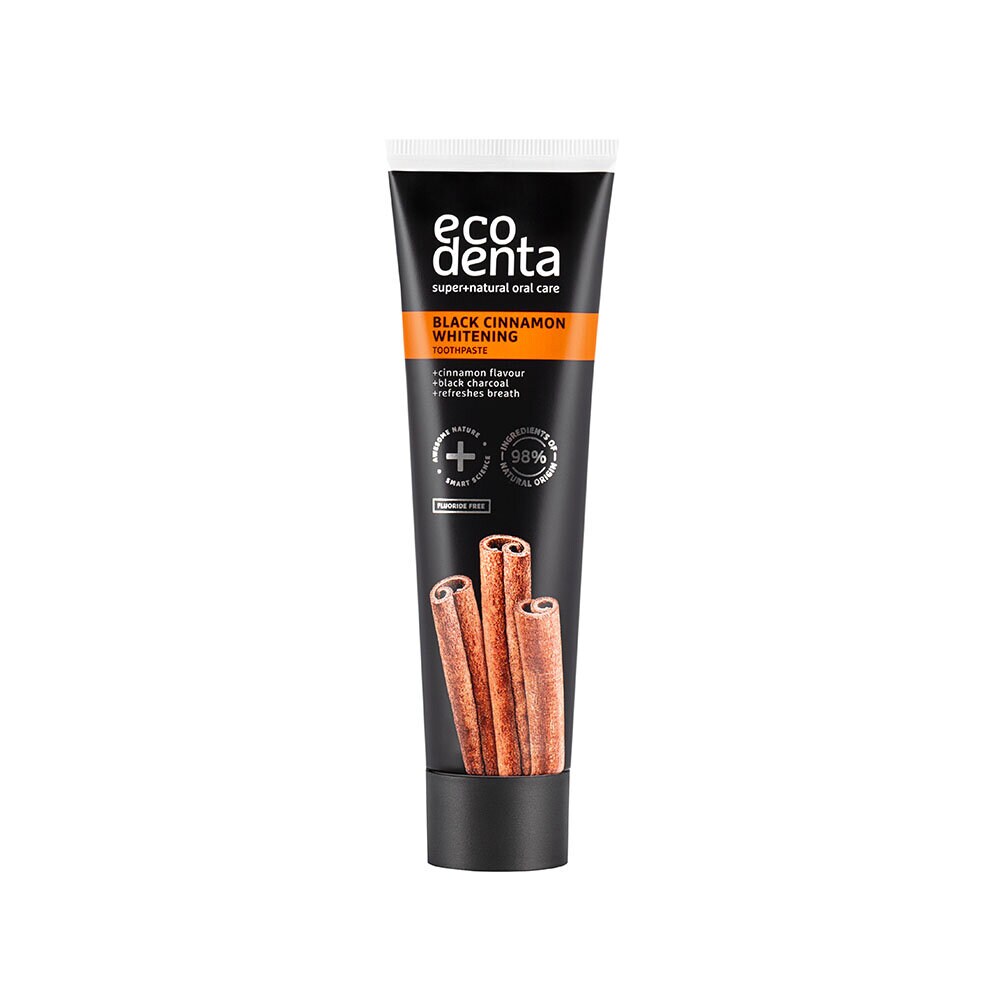 Black Cinnamon Whitening Toothpaste 100ml Ecodenta
