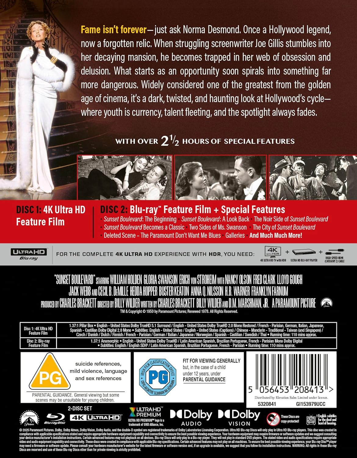 Sunset Boulevard - Collector's Edition (4K Ultra HD + Blu-ray) - 2