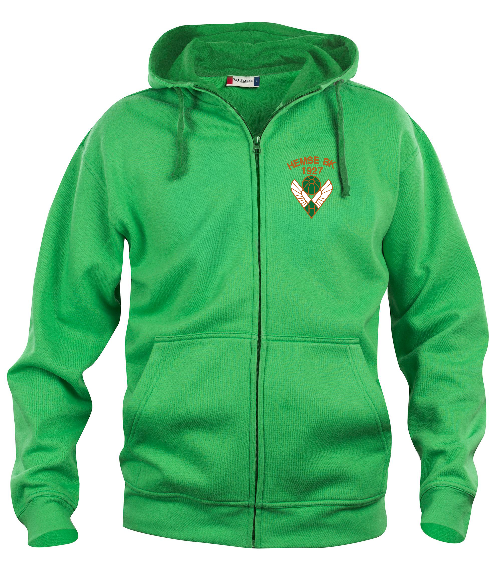 Clique Sweat Hoody Fz Basic Herr (Hemse BK)