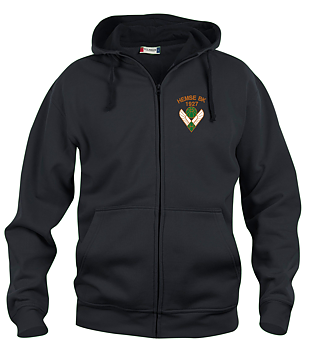 Clique Sweat Hoody Fz Basic Herr (Hemse BK)