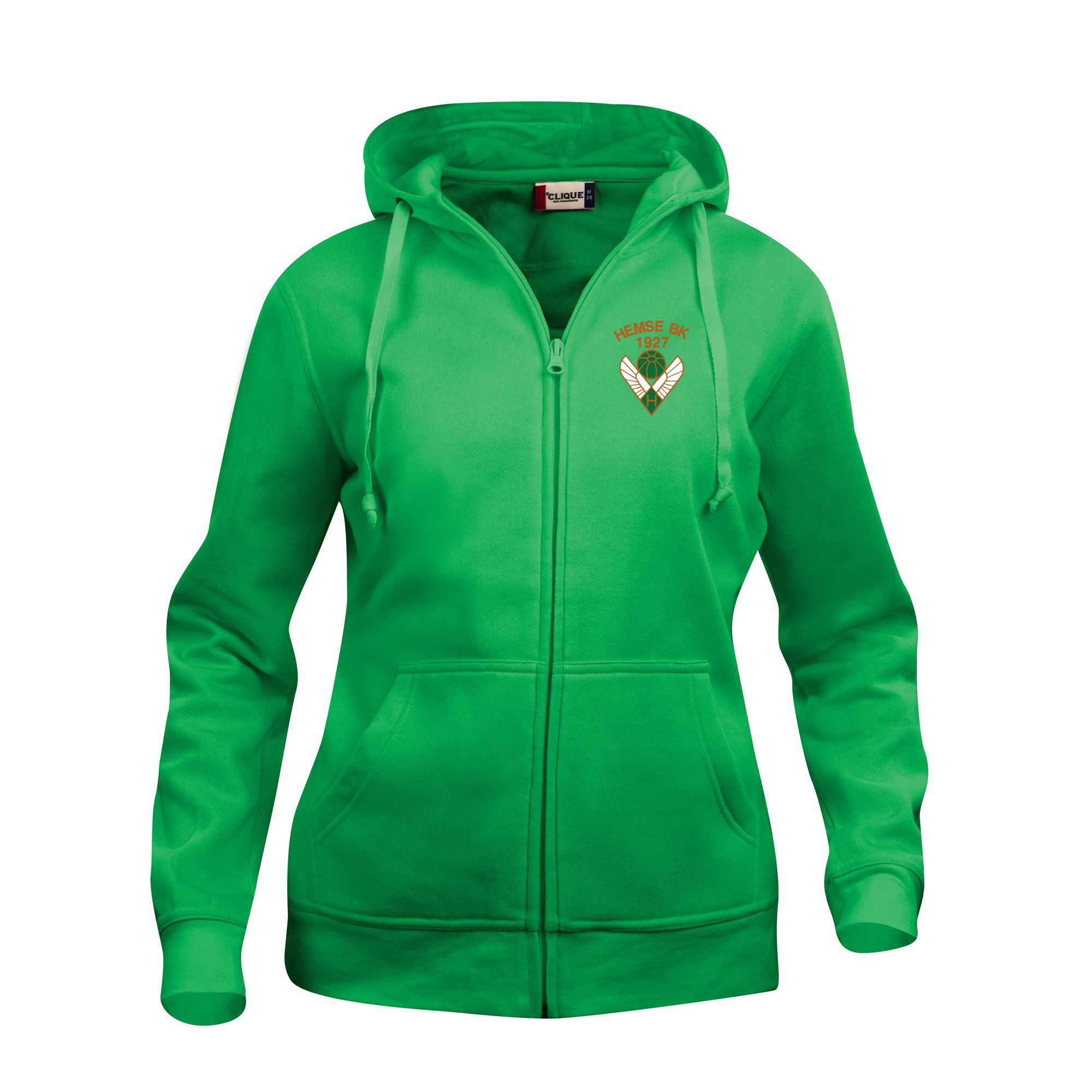 Clique Sweat Hoody Fz Basic Dam(Hemse BK)