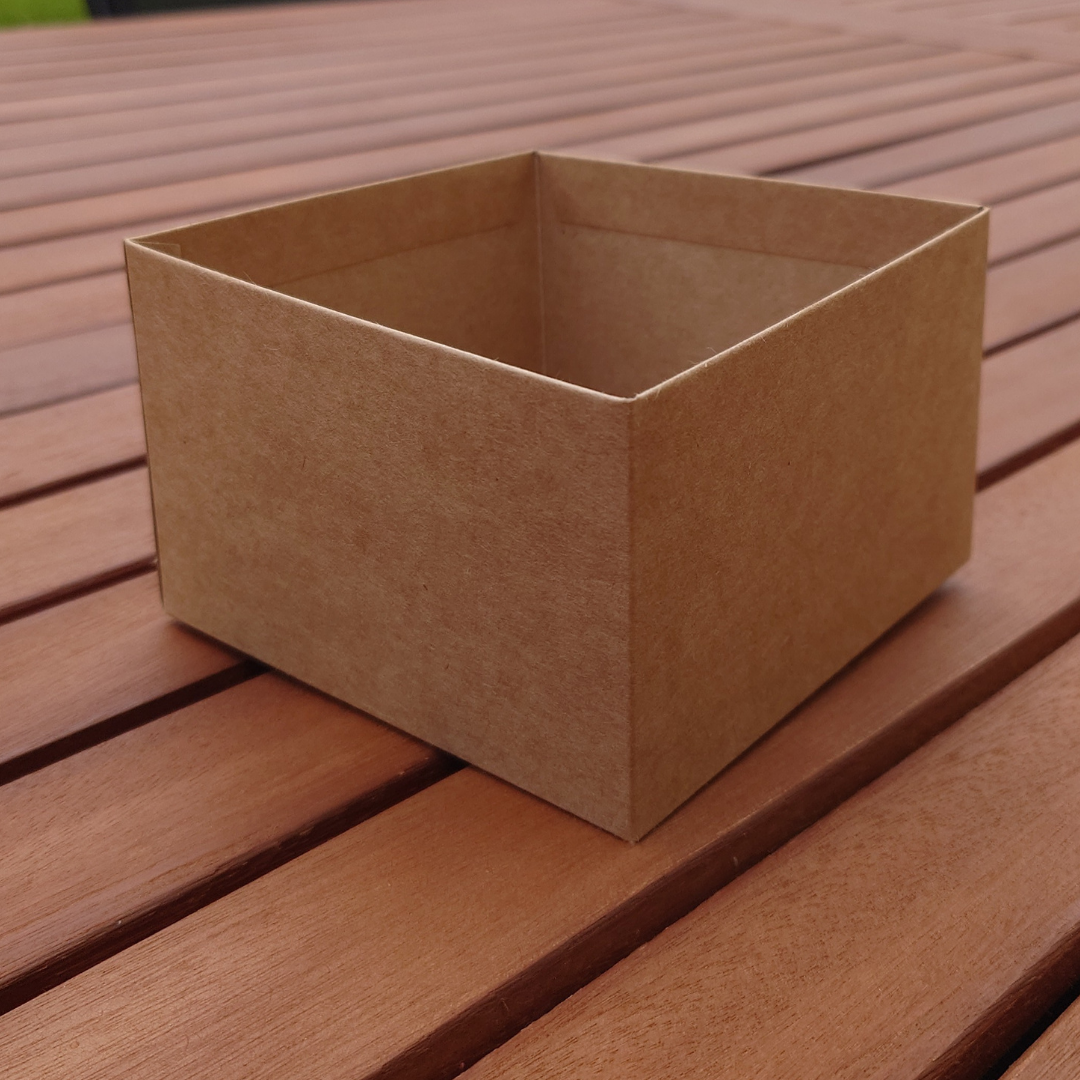 Bärask- Stor bärnalle utan tryck - Jordgubbslåda