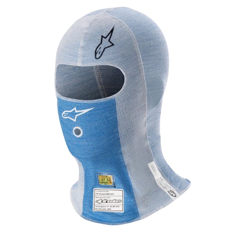 Alpinestars balaklava  ZX Evo Vit/Blå