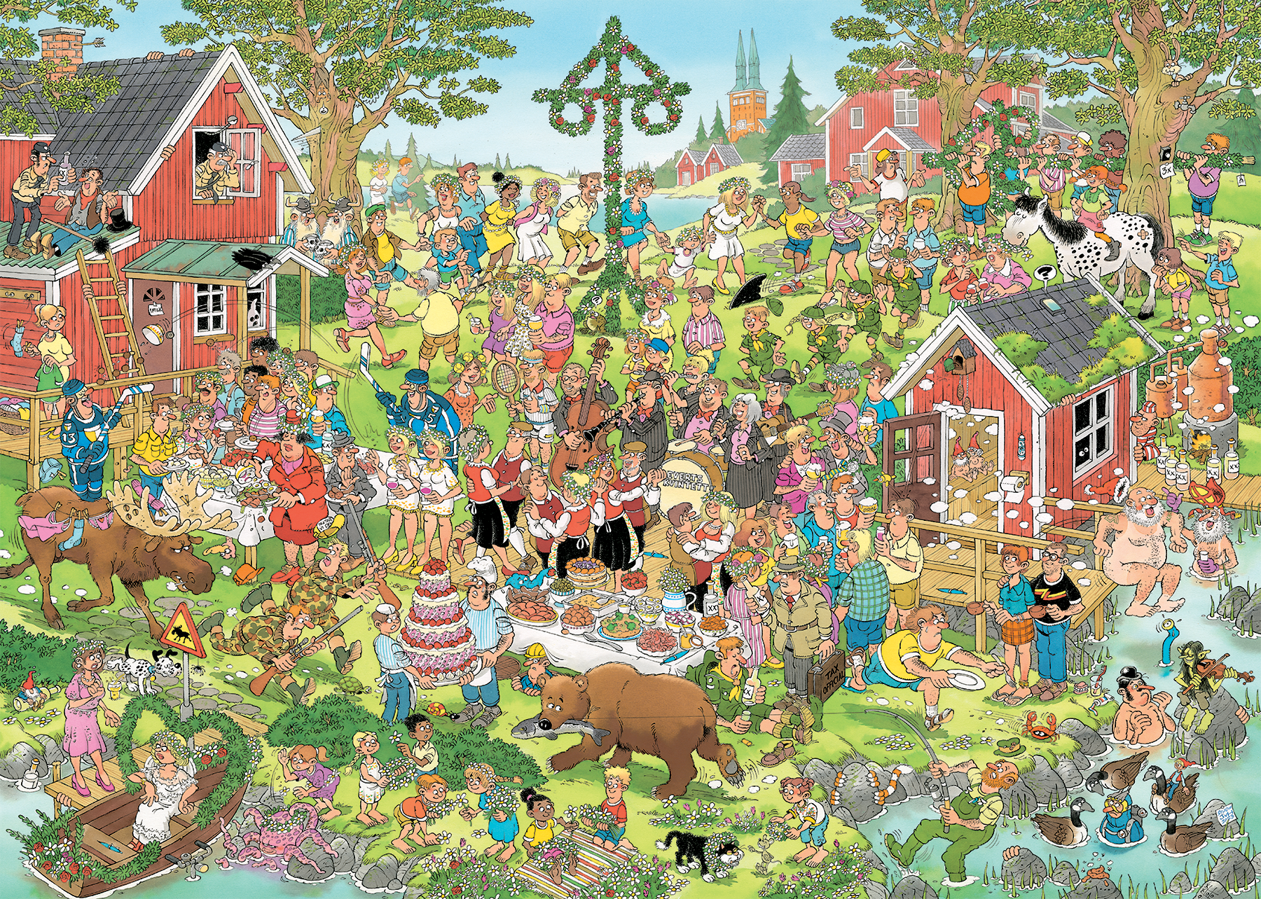 Jan Van Haasteren Midsummerfestival 1000 pieces