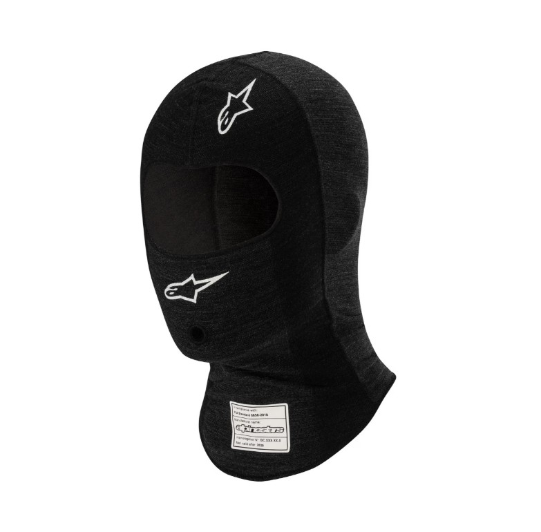 Alpinestars balaklava  V3 Svart - dryckesslangsuttag -