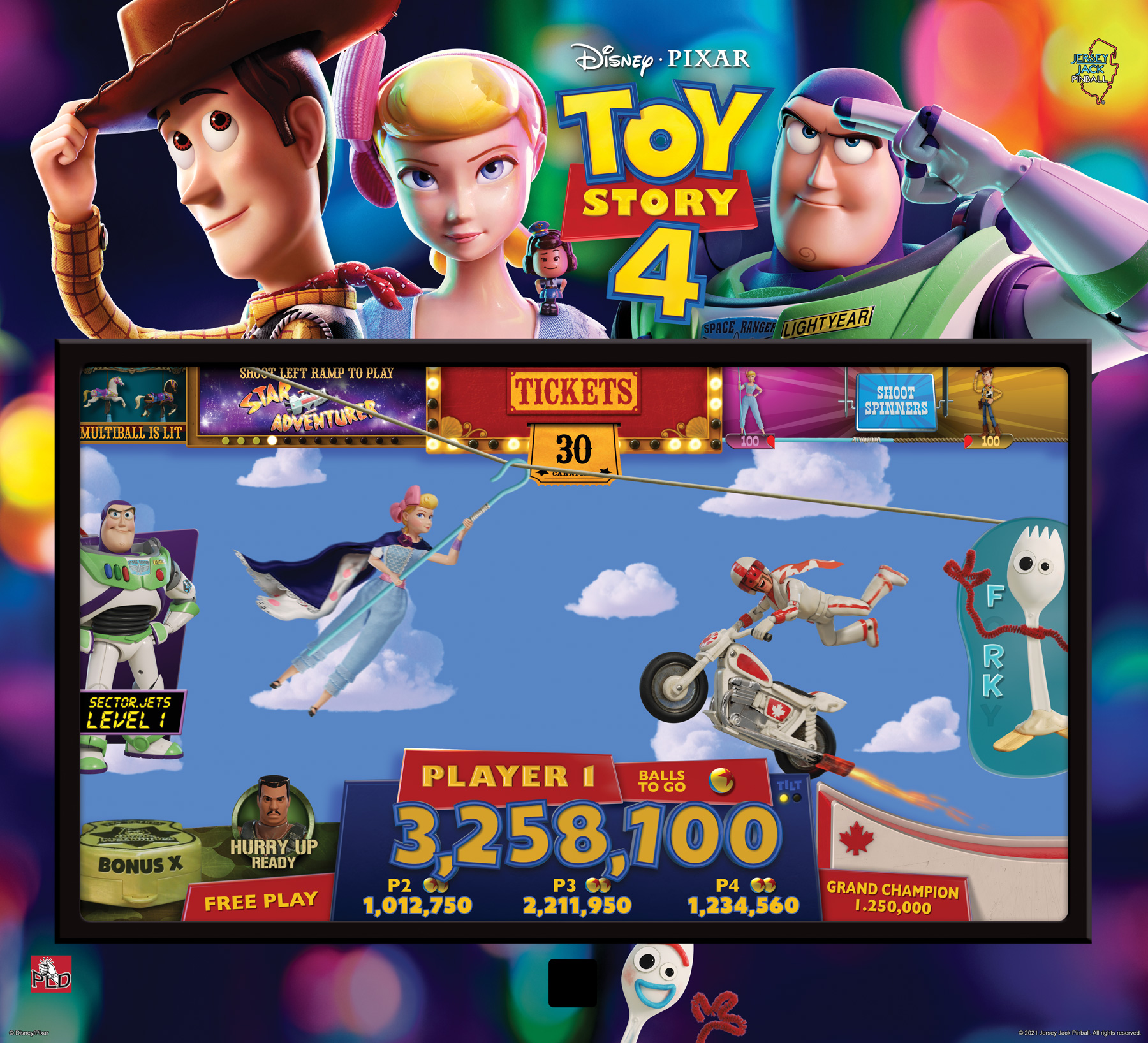 Toy Story™ Limited Edition - Jersey Jack Pinball  - 4