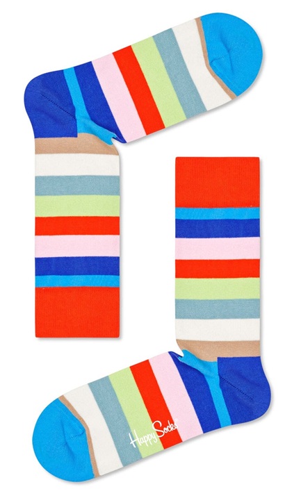 4- Pack Happy Socks Navy Socks Gift Set - 5