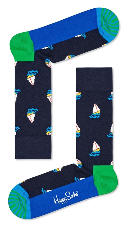 4- Pack Happy Socks Navy Socks Gift Set - 4