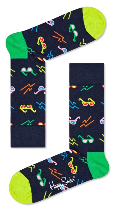 4- Pack Happy Socks Navy Socks Gift Set - 6