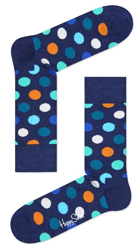4- Pack Happy Socks Navy Socks Gift Set - 3