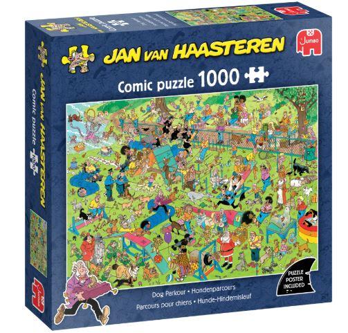 Jan Van Haasteren Dog Parkour 1000 palaa