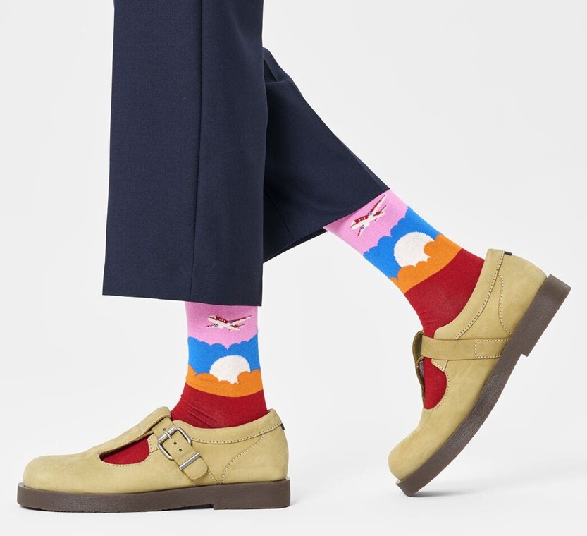 Happy Socks Airplane Sock - 2