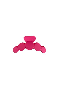 BCBUBBLE matt hair claw Pink