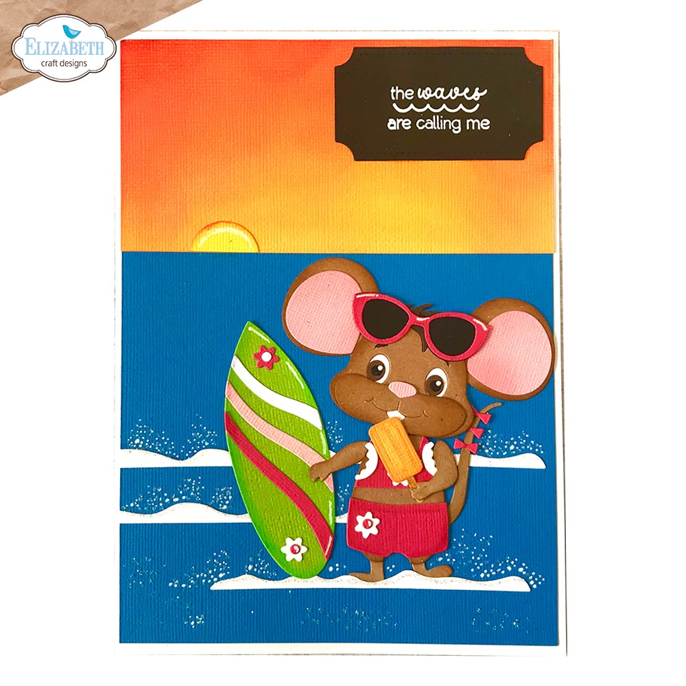 Elizabeth - Clear stamps - Summer Travel Sentiments - 8